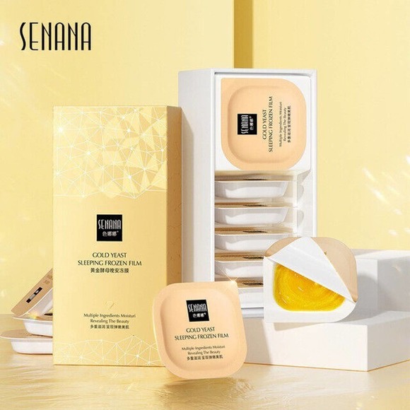 SENANA Other - SENANA Golden Yeast Sleeping face Mask Frozen Film delicate rosy clear skin